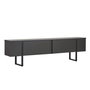 Nordure Soporte para TV Antracita y Negro